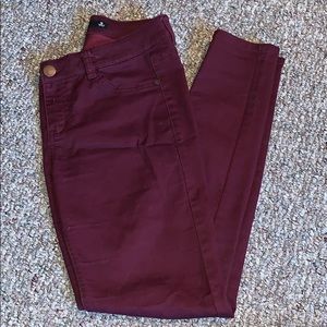 Maroon Pants